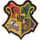 Patch Bordado Harry Potter Brasão Hogwarts