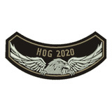 Patch Bordado Hog 2020 Harley Davidson