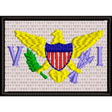Patch Bordado Ilhas Virgens