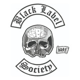 Patch Bordado Kit Black Label Society Masculino 35cm Msc034