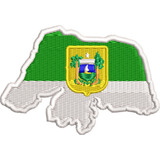 Patch Bordado Mapa Do