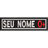 Patch Bordado Nome E