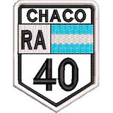 Patch Bordado Ra 40 Chaco Argentina 8x6 Cód 5524