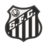 Patch Bordado Santos Fc 8cm Esp007l080a080