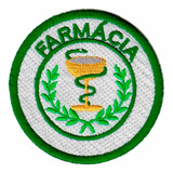 Patch Bordado   Simbolo Curso Farmácia Ap00012 459