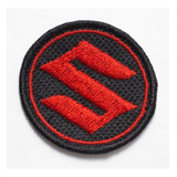 Patch Bordado Suzuki Logo Mts003l060a060