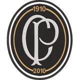 Patch Bordado Termocolante Escudo Corinthians Centenário 100