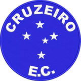Patch Bordado Termocolante Escudo Cruzeiro E