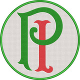 Patch Bordado Termocolante Escudo Palmeiras Palestra Italia