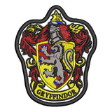 Patch Bordado Termocolante Gryffindor Harry Potter 12cmx10cm