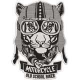 Patch Bordado Tigre Piloto