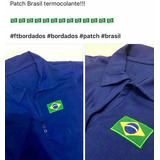 Patch Brasil Termocolante Copa 2018
