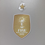 Patch Camisa Argentina 3 Estrelas Campeão Copa Do Mundo 2022