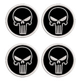 Patch Caveira Justiceiro Punisher Redonda Bordado