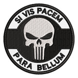 Patch Caveira Justiceiro Punisher Si Vis
