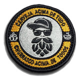 Patch Cerveja Churrasco Airsoft