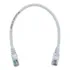 Patch Cord Cat6 Branco 30 Centímetros Furukawa Gigalan Rede