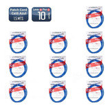 Patch Cord Cat6 Gigalan Azul 1 5 Metros Furukawa 10 Unidades