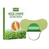 Patch Detox Linfático 12 Peças Adesivos De Desintoxicação Linfática Pescoço Axila Almofadas Anti Inchaço