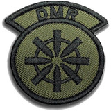 Patch Dmr Airsoft Od Bordado Ponto Militar