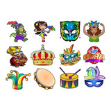 Patch Estampado Adesivo De Carnaval Termocolante Bloquinho