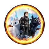 Patch Estampado Como Treinar Seu Dragão  Furia Noturna