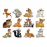 Patch Estampado Do Bambi, Veado, Disney, Adesivo Para Tecido