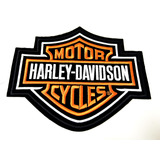 Patch Harley Davidson Logo Bar Shield Original Grande