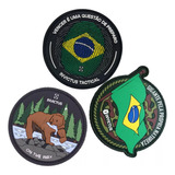 Patch Invictus Emborrachado Farda Militar Airsoft Brevê