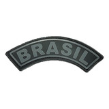 Patch Manicaca Brasil Negativa Emborrachado Ponto Militar