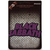 Patch Microbordado Black Sabbath Logo Recortado