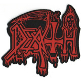Patch Microbordado Death Logo