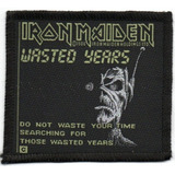 Patch Microbordado Iron Maiden Wasted Years P539 Importado