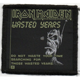 Patch Microbordado Iron Maiden Wasted Years P565 Importado