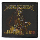 Patch Microbordado Megadeth The