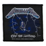 Patch Microbordado   Metallica Ride The Lightning   Oficial