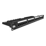 Patch Panel Furukawa Sohoplus Cat 5e 24 Portas T568 A b Rj45