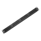 Patch Panel Universal 24 Portas Cat6 Hikari Rack 19 Polegada