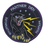 Patch Panther Panter Den Information Warfare Usaf Air Force