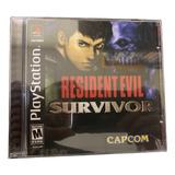 Patch Sony Playstation Ps1 Resident Evil Survivor Prensado
