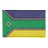Patch Sublimado Bandeira Amapá 8 0x5 5 Bordado