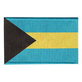 Patch Sublimado Bandeira Bahamas 5 5x3