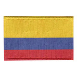 Patch Sublimado Bandeira Colômbia 5 5x3