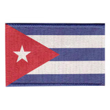 Patch Sublimado Bandeira Cuba 5 5x3