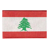 Patch Sublimado Bandeira Líbano 5 5x3