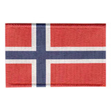 Patch Sublimado Bandeira Noruega 8 0x5