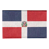 Patch Sublimado Bandeira República Dominicana 5