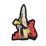 Patch Tático De Gancho E Laço De Moral Militar - Patch Tático Engraçado Para Mochilas- Arreios De Cães- Coletes Do Exército- Chapéus- Patch De Borracha PVC Legal De Personalização -amarelo Bala-