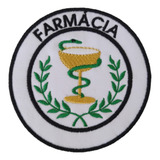 Patch Termocolante Bordado Farmacia