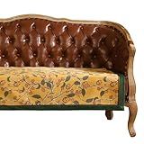 Patdrea Capa De Sofá De Designer Capas De Banco De Cama Seccionais Florais De Veludo Amarelo Capas De Banco De Cama De Luxo Capa De Banco Para Pés 84 Cm X 180 Cm